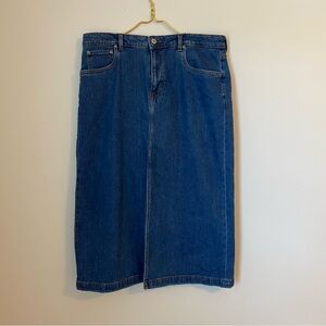 Steve Madden Blue Denim Skirt